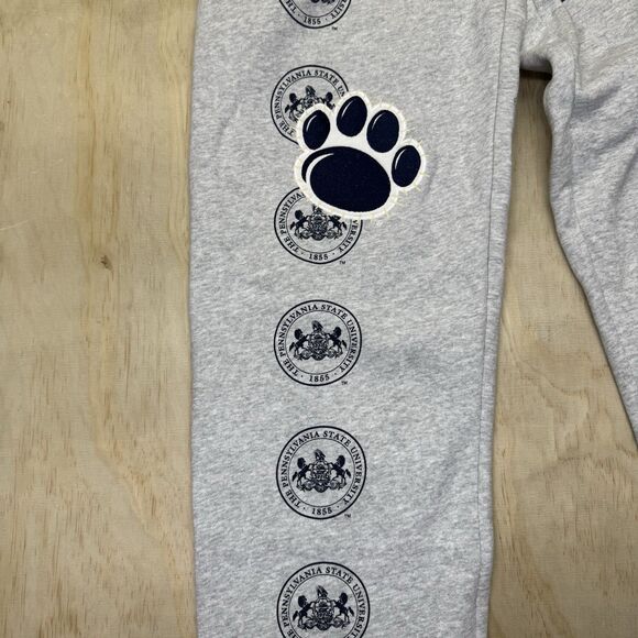 NEW Penn State Nittany Lions Travis Scott Mitchell & Ness Classic Sweatpants XL - Picture 3 of 14